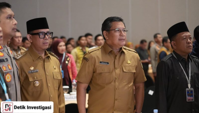 Bupati OKU Teddy Meilwasyah Hadiri Rakor Forkopimda Sumatera Selatan,Teddy : Pasca OTT KPK di OKU Pastikan Pelayanan Kepada Masyarakat Tetap Berjalan Maksimal