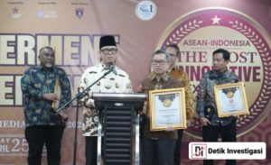 Tata Kelola Air Bersih OKU Diakui Diajang Asean – Indonesia 2025,Bupati OKU Dan Perumda Tirta Raja Raih Penghargaan Nasional