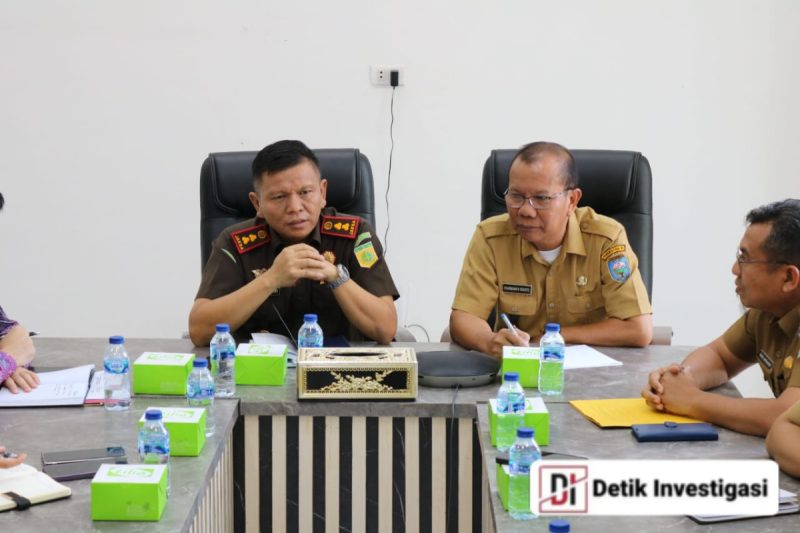 Tingkatkan PAD Melalui Pajak dan Kepatuhan Wajib Pajak, Kejari OKU Rapat Koordinasi Bersama Bapenda OKU