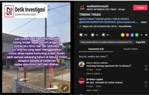 Viral Di Tiktok..Oknum Satres Narkoba Polres OKU Timur Gadaikan Motor Dinas Kades Kemuning
