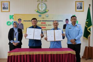 Disdukcapil OKU Jalin Kerjasama Dengan Kejari OKU, Ini Pesan Kajari OKU