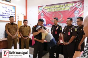 Kejari OKU Hentikan Kasus Penadahan HP Curian Dengan Restorative Justice, Korban Maafkan Tersangka