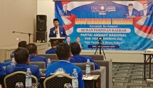 Yudi Purna Nugraha Terpilih Formatur Tunggal DPD PAN OKU, Tegaskan Target “1 TPS 1 Relawan”